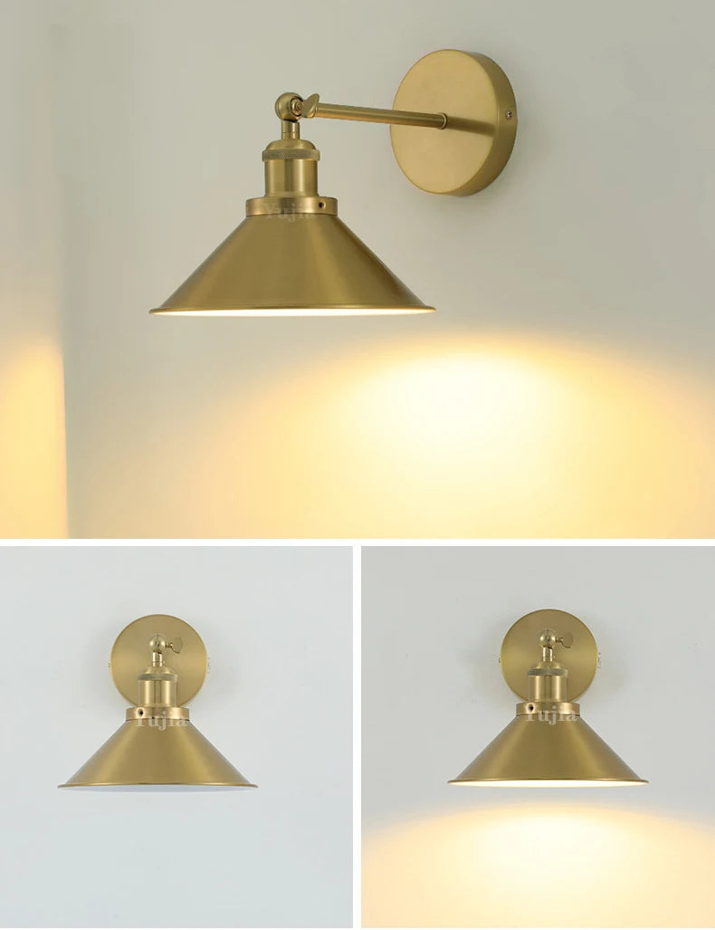 Adjustable Wall Sconce Bedside Lamp