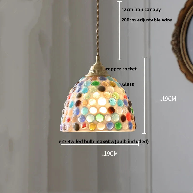 DecorBites™ Glass Ball LED Pendant Lights | Modern Kitchen Bar Restaurant Hanging Lamp