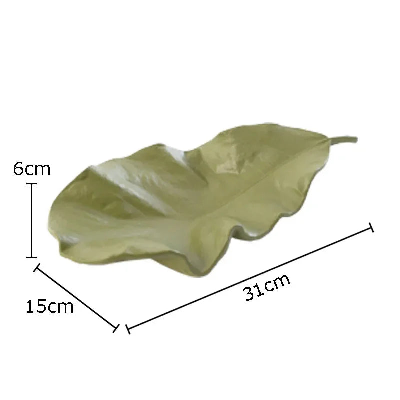 Multicolor Leaves Jewelry Tray