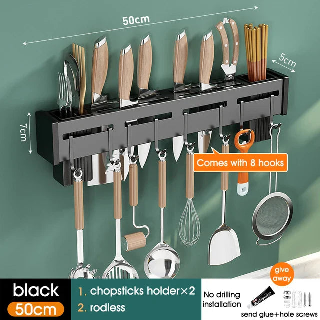 Metal Wall Knife Rack