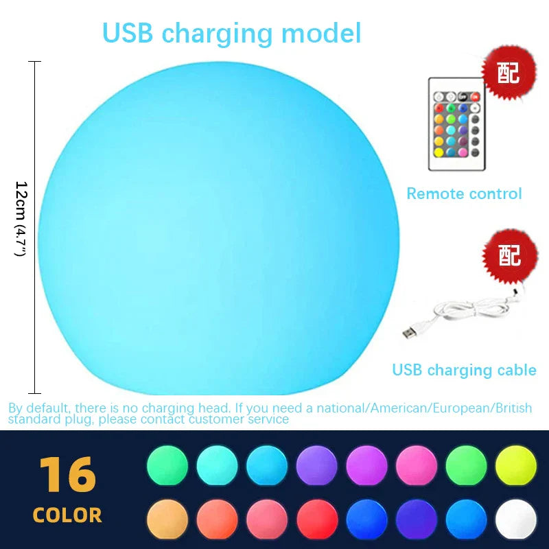 Outdoor LED Sphere Lamp