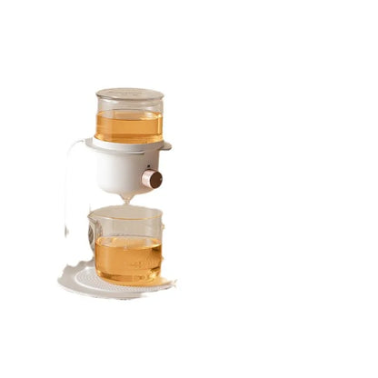 DecorBites™ Glass Kung Fu Tea Pot for Tea and Coffee Brewing