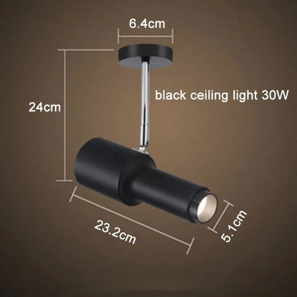 DecorBites™ Adjustable Focus LED Track Lights for Commercial Spaces