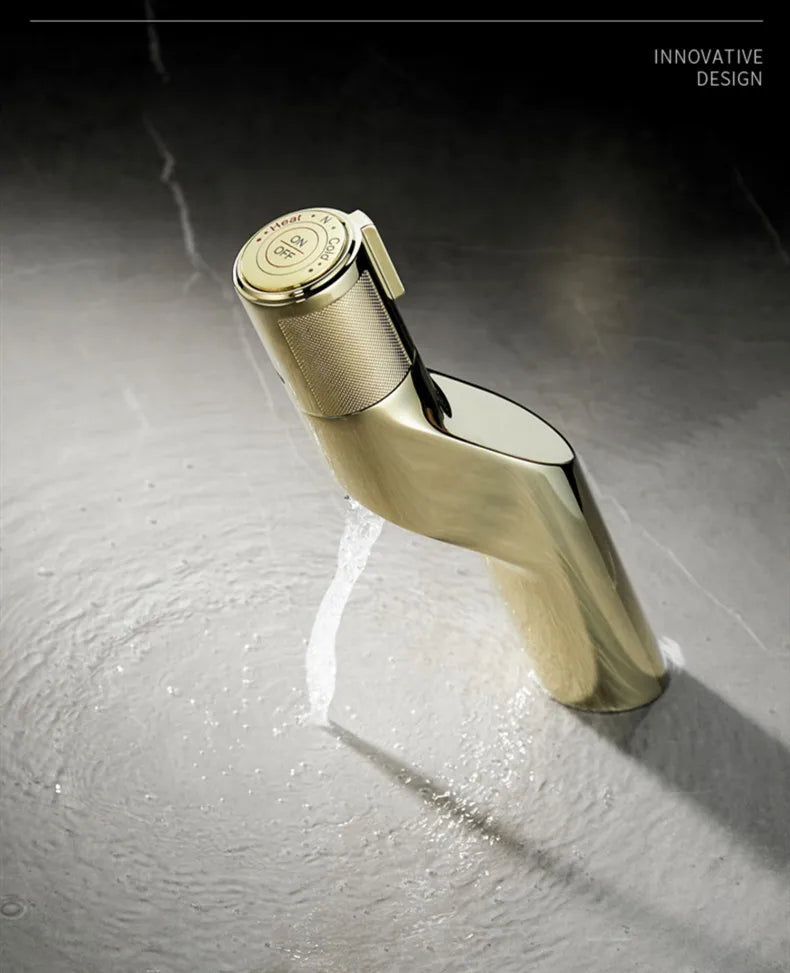 Brass Push-Button Basin Faucet