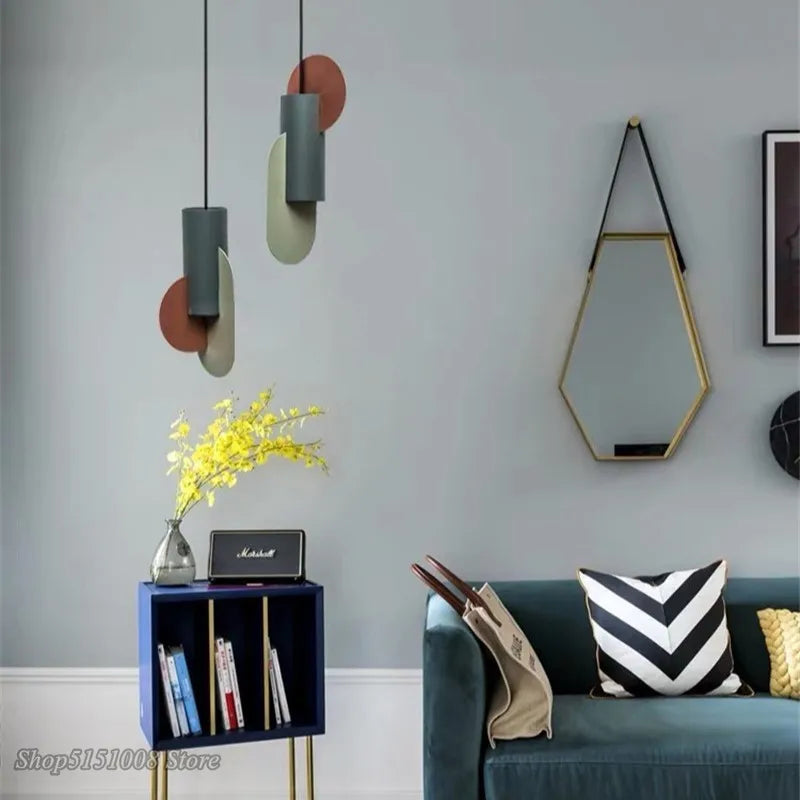 Green LED Pendant Lamp