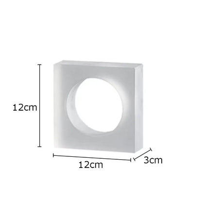 DecorBites™ Geometric Crystal Arch Glass Sculpture Desk Decoration Ornament