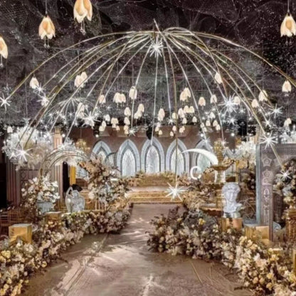 DecorBites™ LED Ceiling Chandelier for Wedding, Christmas, Party Decor & Stage Lighting