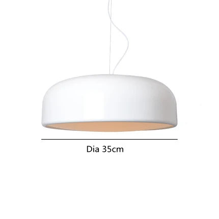 Black Nordic Pendant Light Glossy Dia60cm