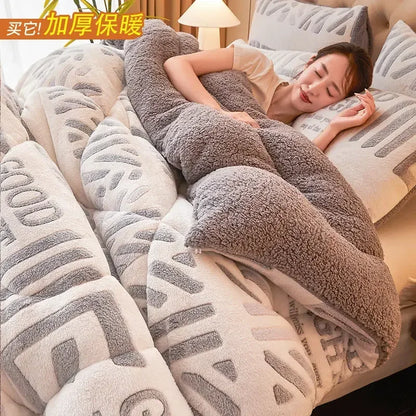 Wool Blanket Thick Warm Winter