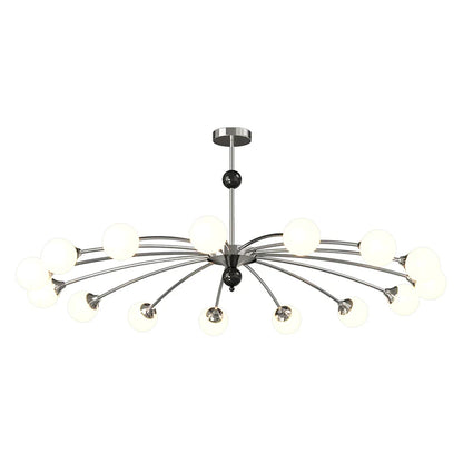 DecorBites™ Cream Wind Chandelier: Luxury Postmodern Hall Lamp for Living Room, Bedroom, and Restaurant