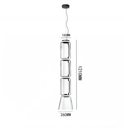 Glass Modern Chandelier Pendant