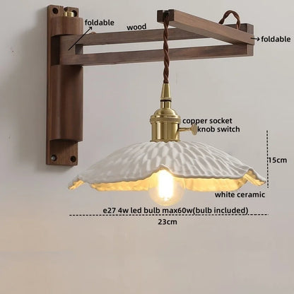 DecorBites™ Clear Glass LED Wall Sconce Modern Stair Light Fixture Home Decor