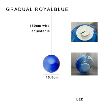 Glass Sputnik Pendant Light