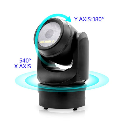 DecorBites™ 300mW RGB Moving Head Laser Light - DMX512 Club KTV Disco Animation