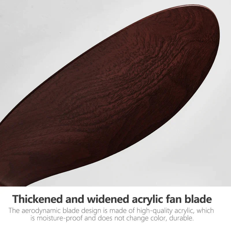 DecorBites™ Black DC Ceiling Fan Light Strong Wind Indoor Electric Fan 2023