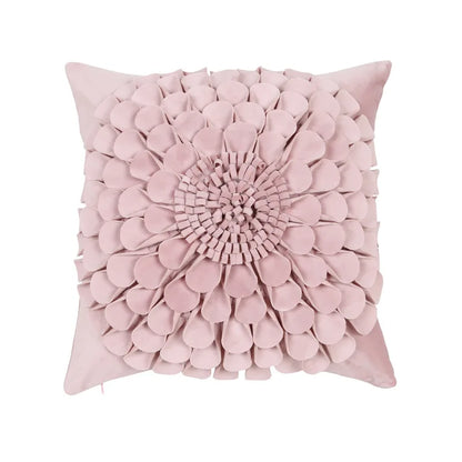 DecorBites™ Daisy Sunflower Plush Pillowcase 3D Floral Velvet Cushion Cover Home Decor