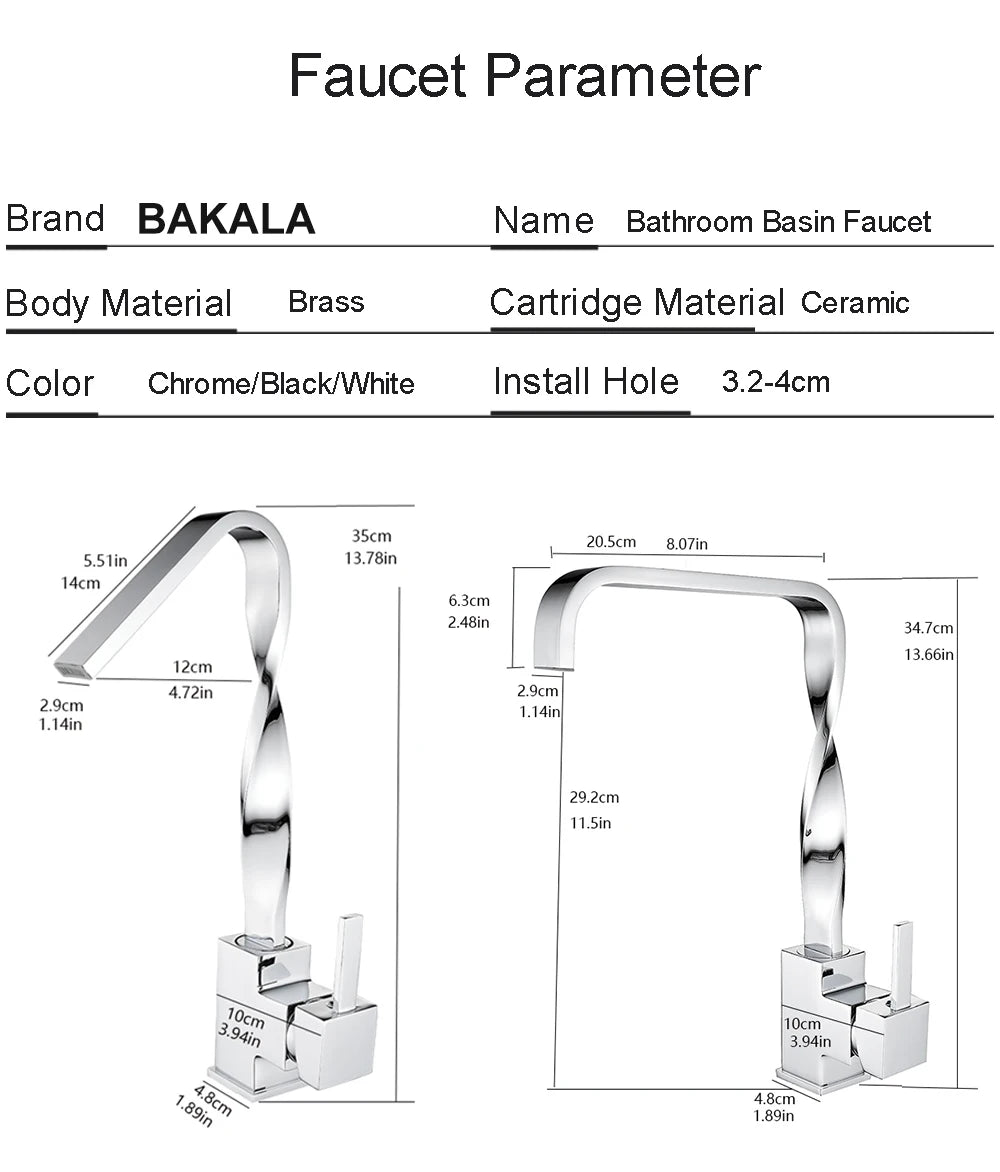 Gold Basin Mixer Faucet
