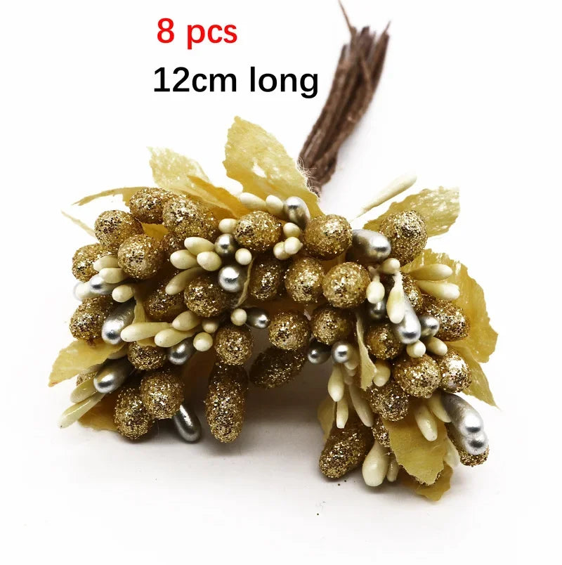 Gold Silk Flower Bundle