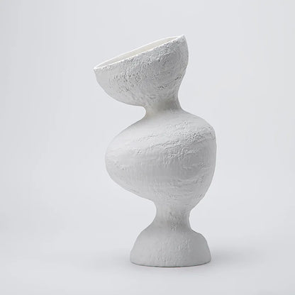 DecorBites™ Geometric Abstract Ceramic Vase Skew Furnishing Articles Room Decoration Accessories