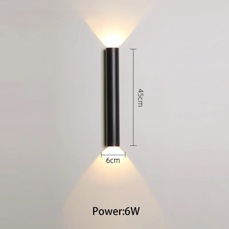 DecorBites™ LED Wall Lamp: Lone Line Up and Down Light for TV Background or Bedroom