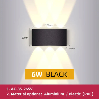 DecorBites™ LED Wall Light for Home Decor and Exterior Lighting