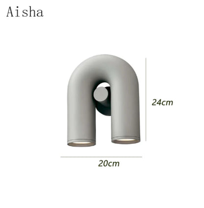 DecorBites™ LED U-shaped Wall Lamp for Bedroom and Living Room