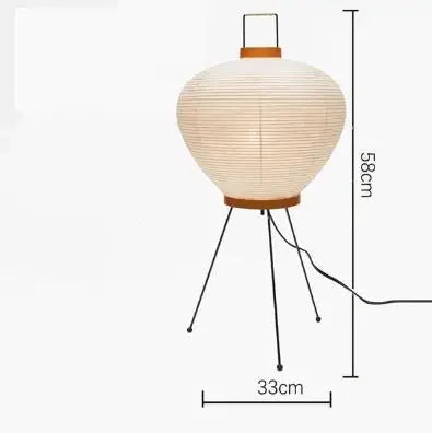 Rice Paper Modern Floor Lamp