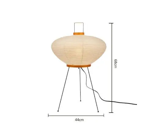 Wabi Sabi Paper Floor Lamp