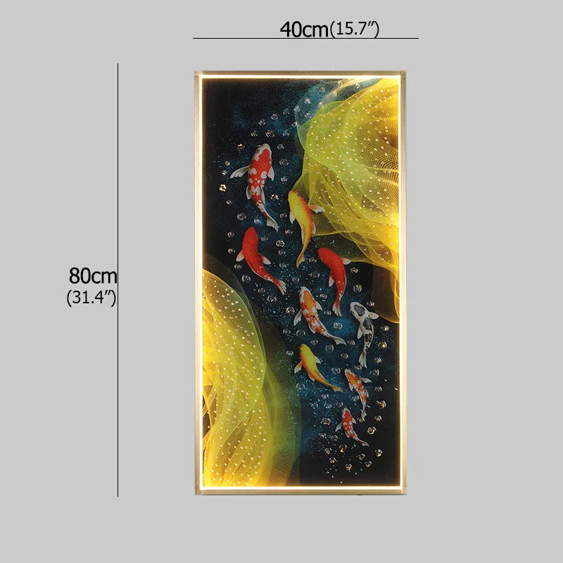 Gold Fish LED Sconce