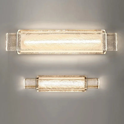DecorBites™ Crystal Glass Bubble Wall Lights - Gold Color LED Mounted Bedroom Wall Lamps