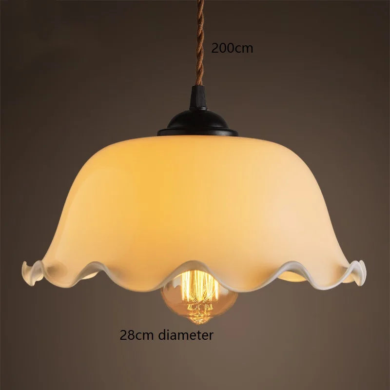Green Vintage Pendant Light Japanese-America Style