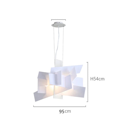 DecorBites™ Big Bang LED Pendant Lamp, Stacking Creative Lights Art Decor, 95cm Diameter