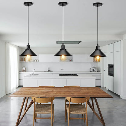 DecorBites™ Iron Pendant Light for Dining Room, Kitchen, and Bedroom