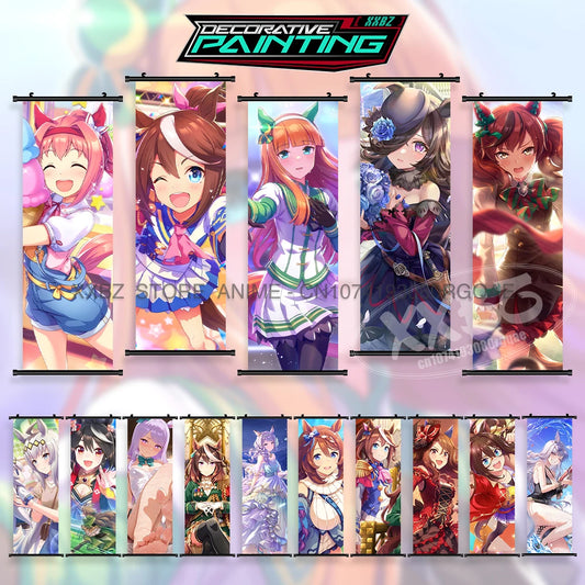 Anime Wall Art Canvas Scrolls