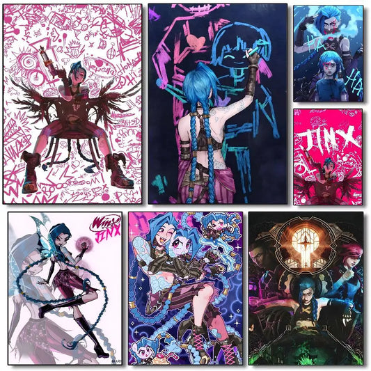 Anime Poster Waterproof Wall Art