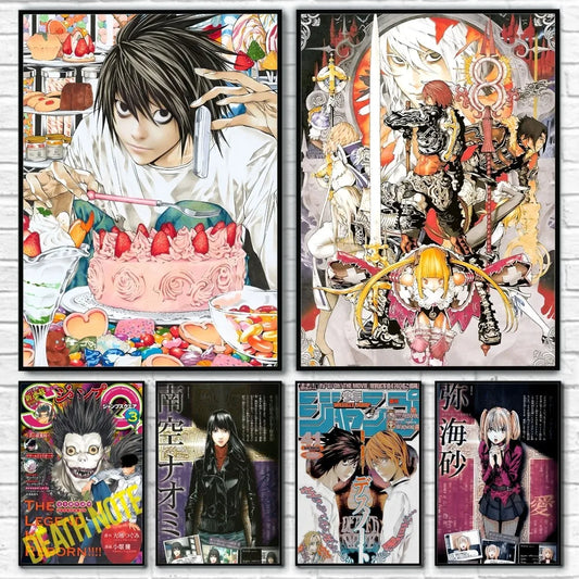 Anime Poster Waterproof Wall Art Decor