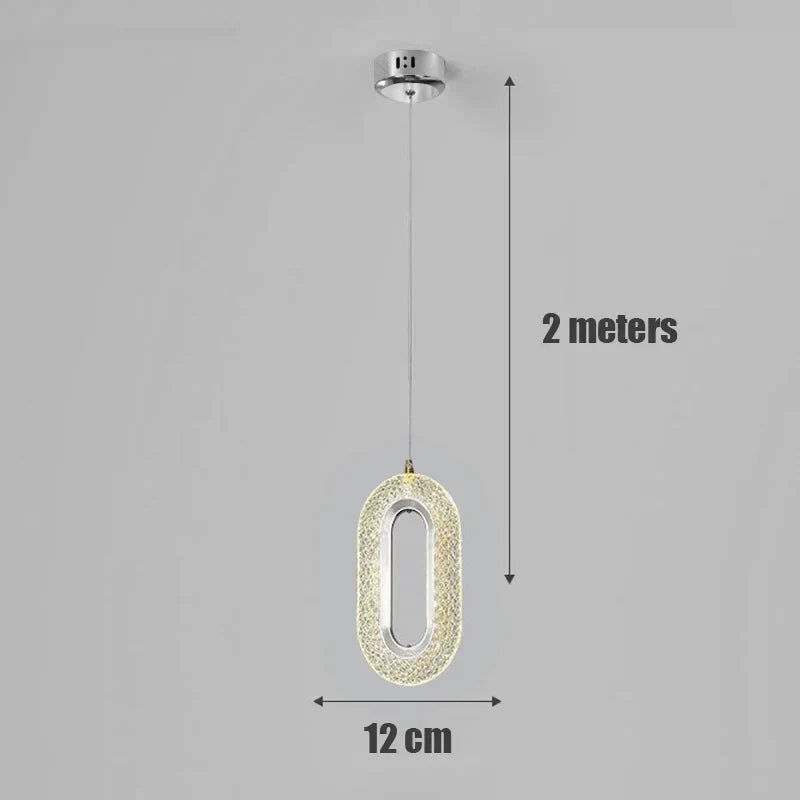 Black Art Deco Pendant Light