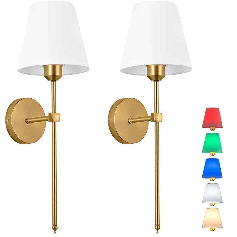 Fabric Industrial Wall Lamp