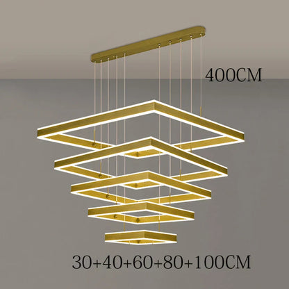 DecorBites™ LED Chandeliers Pendant Light Lamps for Living & Dining Room