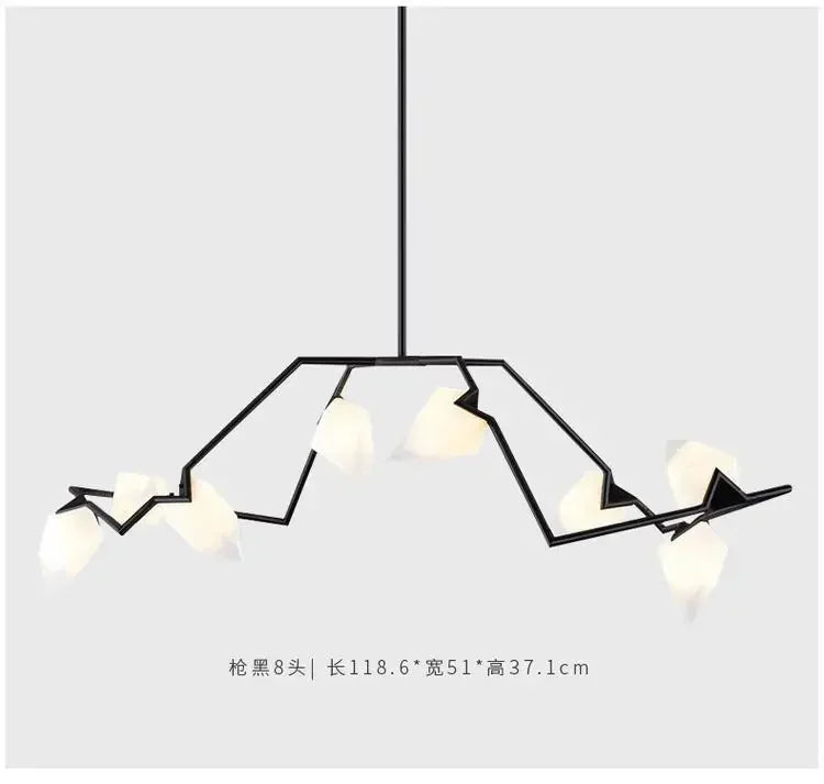 DecorBites™ Gold Chandeliers: Luxurious Lighting for Indoor Living Space & Restaurant Decoration