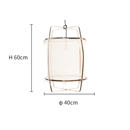 DecorBites™ Linen Cotton Pendant Lamp: Nordic White DIY Fabric Shade LED Island Lighting