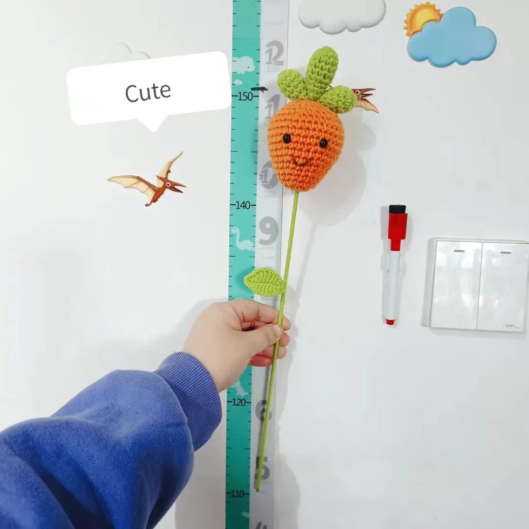 Crochet Sunflower Rabbit Bouquet