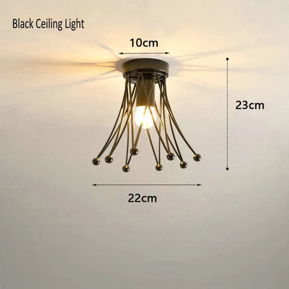 DecorBites™ Gold Crown Ceiling Light for Hallway, Aisle, Kitchen Island