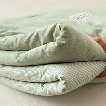 DecorBites™ Cotton Summer Cooling Blanket | Soft Breathable Quilted Quilt