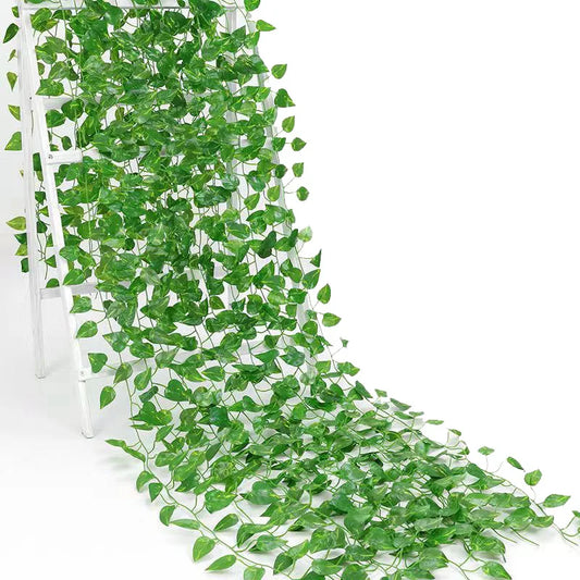 DecorBites™ Green Silk Hanging Christmas Garland for Home and Garden Decor