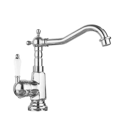 Gold Basin faucet Antique Bronze bathroom faucet Deck Mounted Black Kitchen Faucet  sink tap Hot Cold Chrome basin Tap Brass