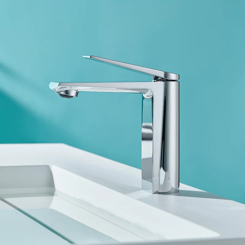 Gold Gray Bathroom Faucet