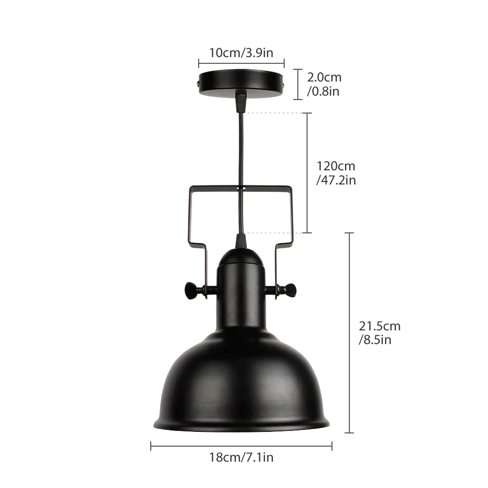 Iron Vintage Hanging Lamp