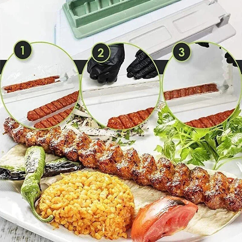 Stainless Steel Kebab Press