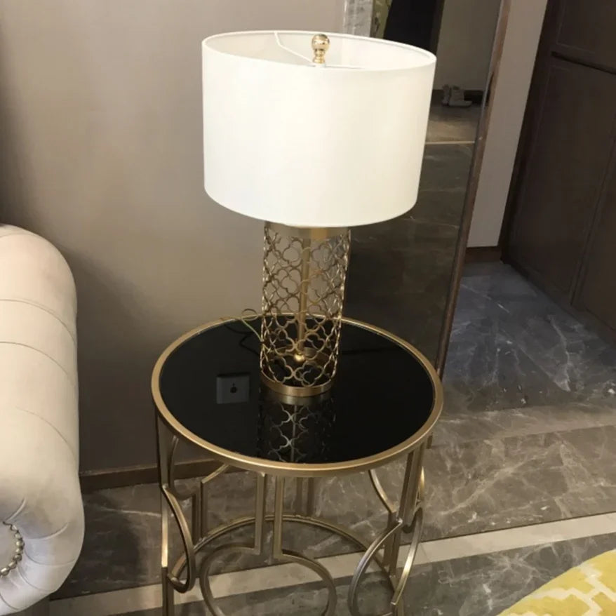 Gold Iron Desk Lamp